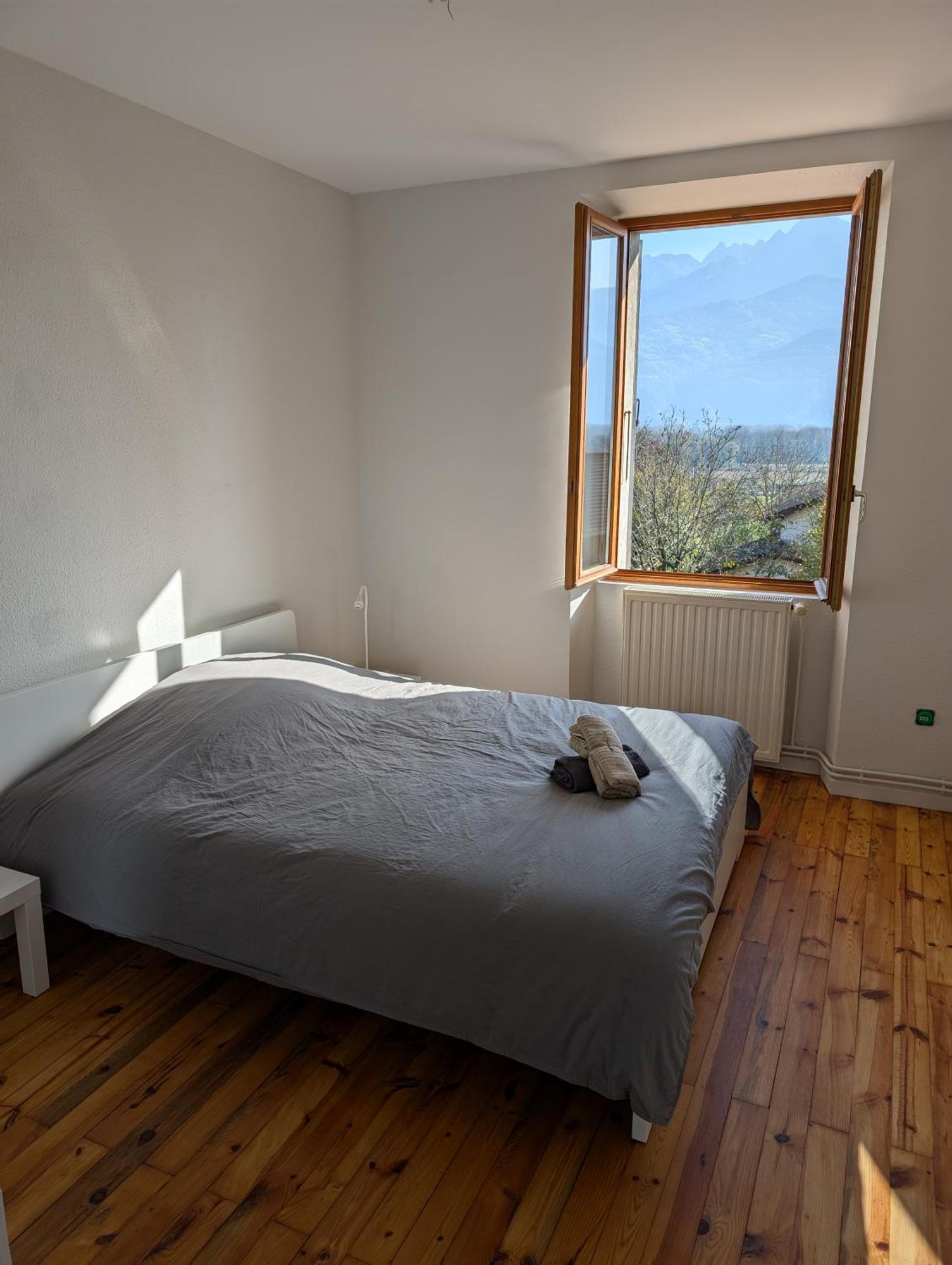 Appart 65M2 Avec 2 Chambres Dans Ferme Renovee - Parking Gratuit - Grande Vue Montagnes Montbonnot-Saint-Martin Extérieur photo