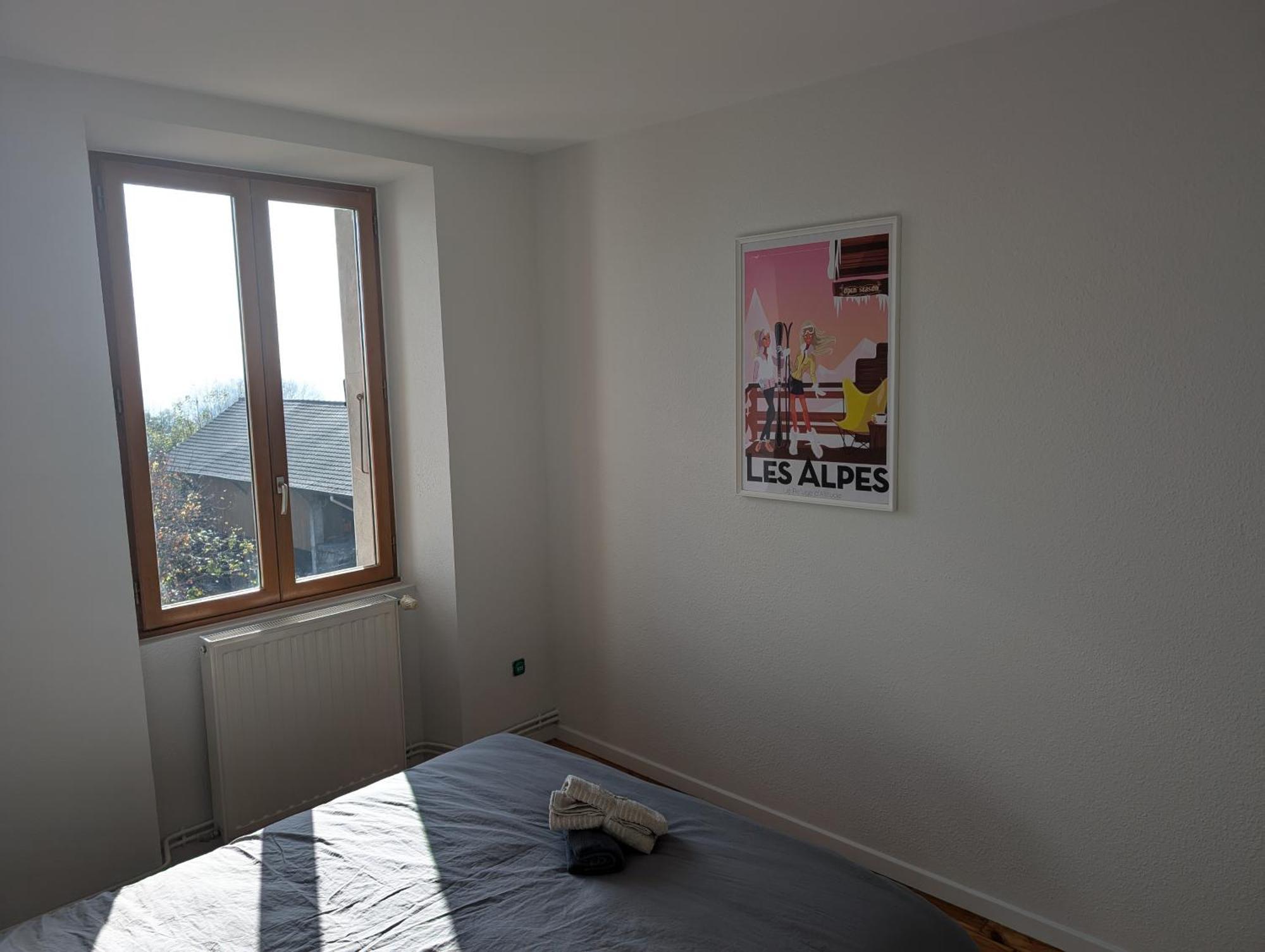 Appart 65M2 Avec 2 Chambres Dans Ferme Renovee - Parking Gratuit - Grande Vue Montagnes Montbonnot-Saint-Martin Extérieur photo